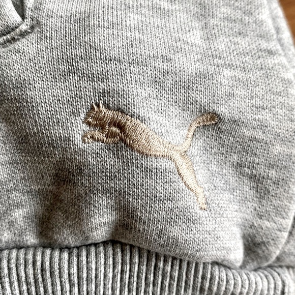 Grey Puma Hoodie - Picture 4 of 6